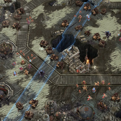 Concentrated Beam Position (South West)