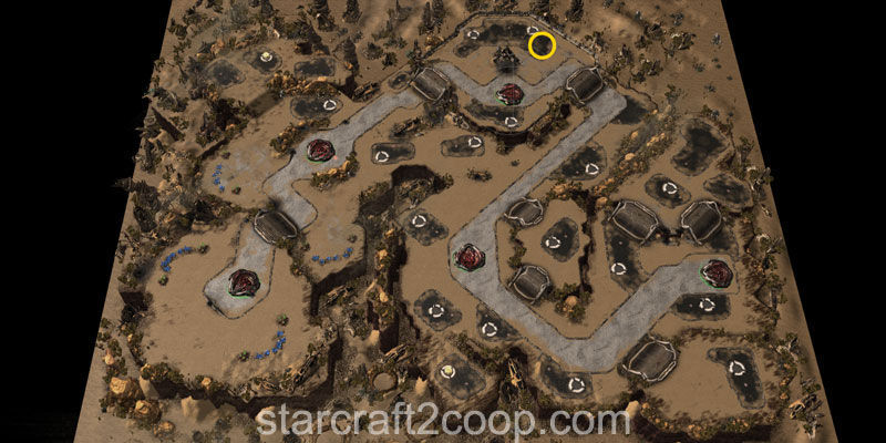Spawn Points for Attack Waves 3