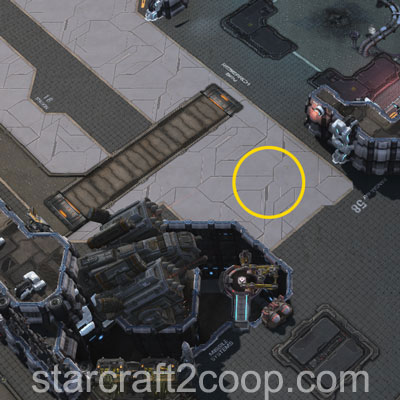 Right Spawn Point of Expansion Attack Wave